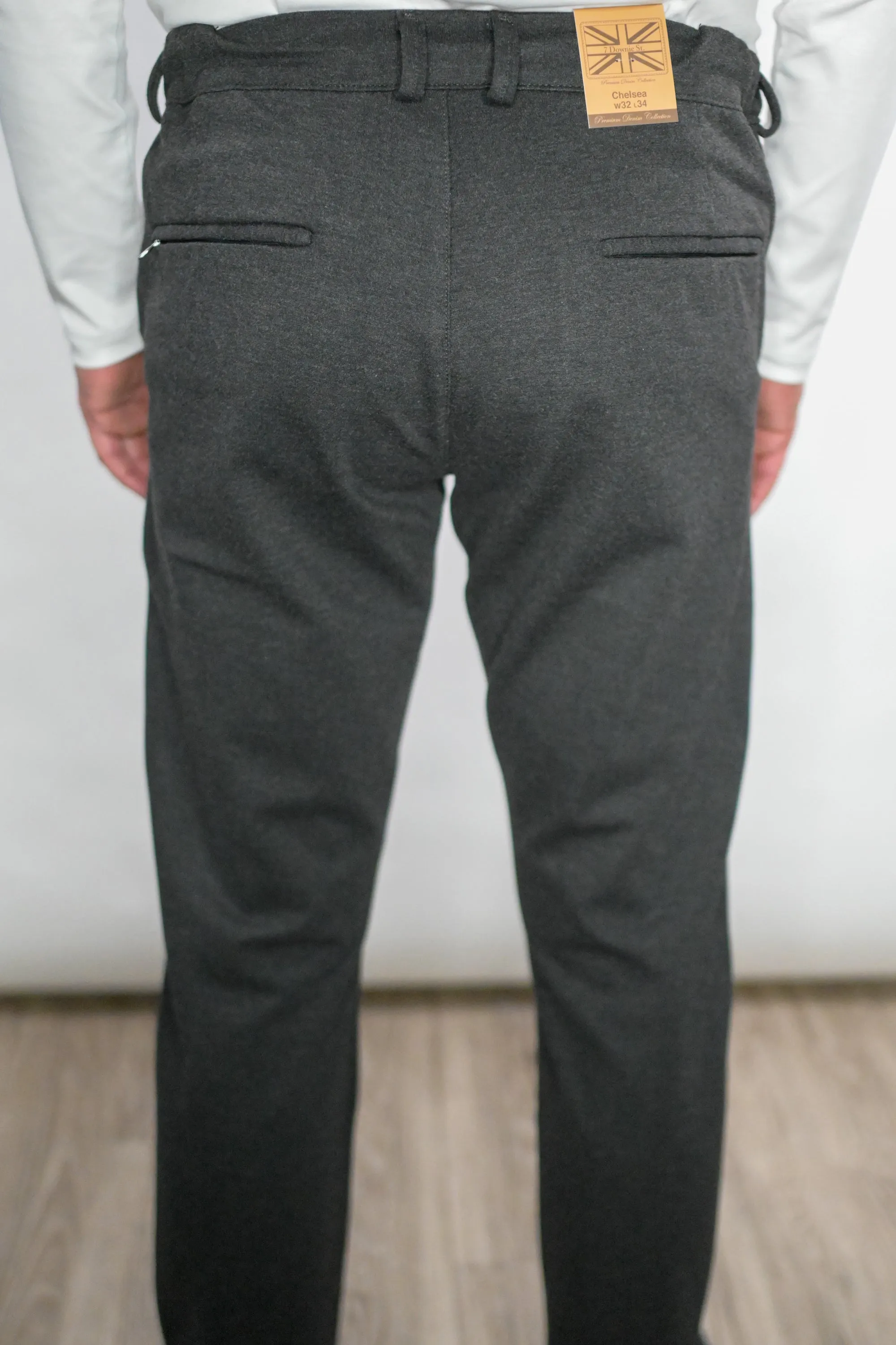 7 Downie St. Flat Front Pants