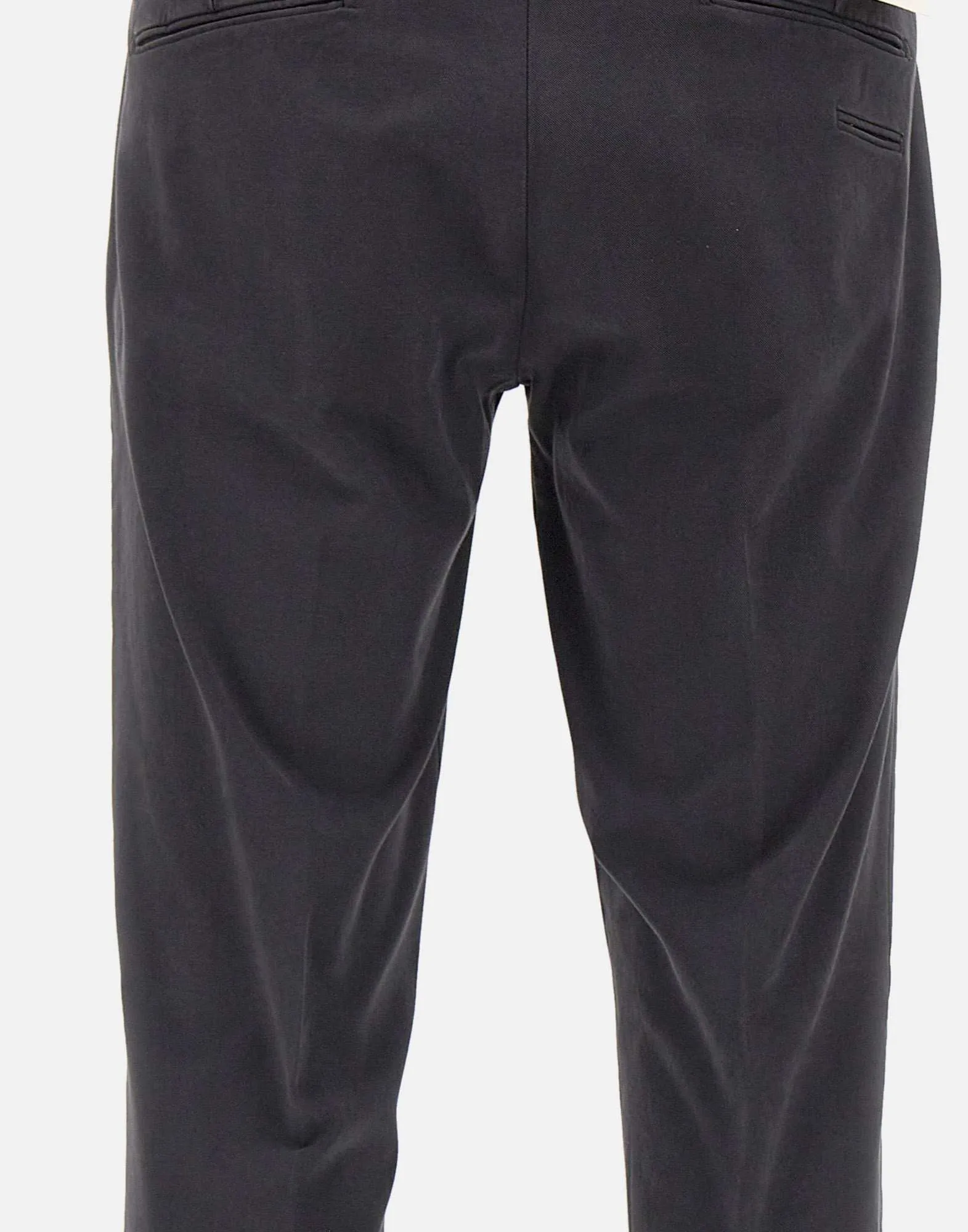 Bi-Stretch Cotton Grey Trousers