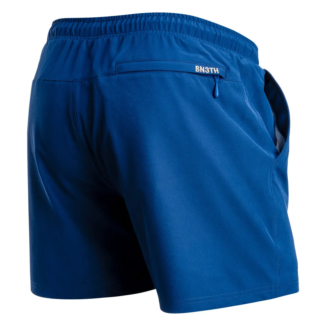 BN3TH Men's Agua Volley Swim Short 5" Quartz Blue