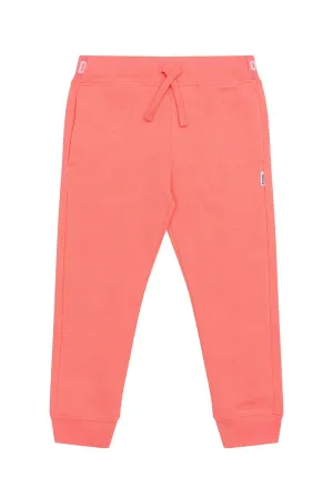 Bonds Logo Fleece Trackie - Salmon Dance