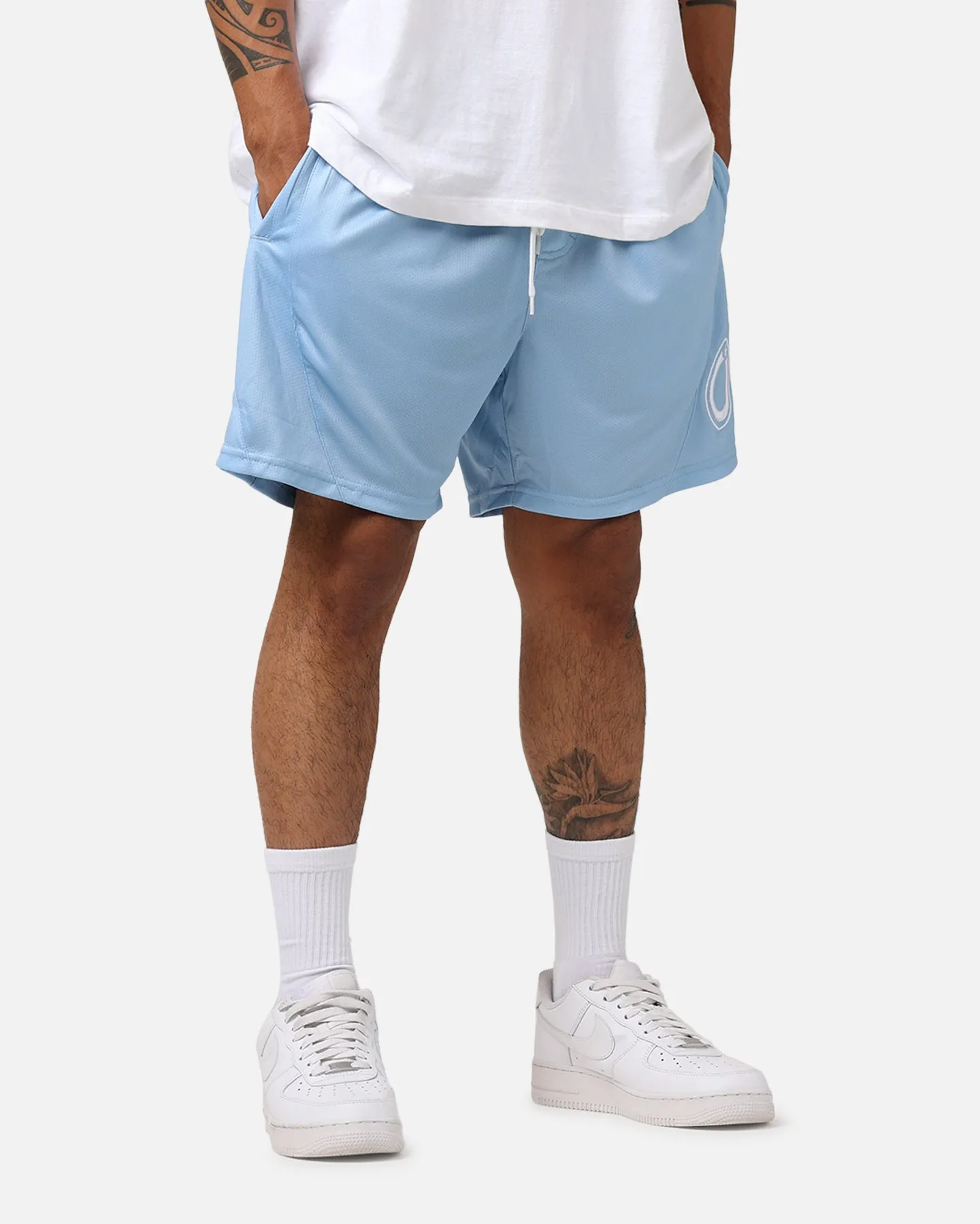 Carré C-Star Mesh Basketball Shorts Light Blue