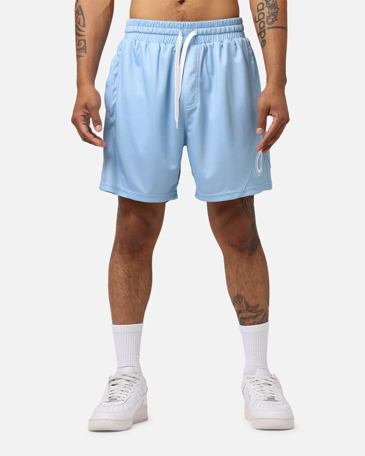 Carré C-Star Mesh Basketball Shorts Light Blue