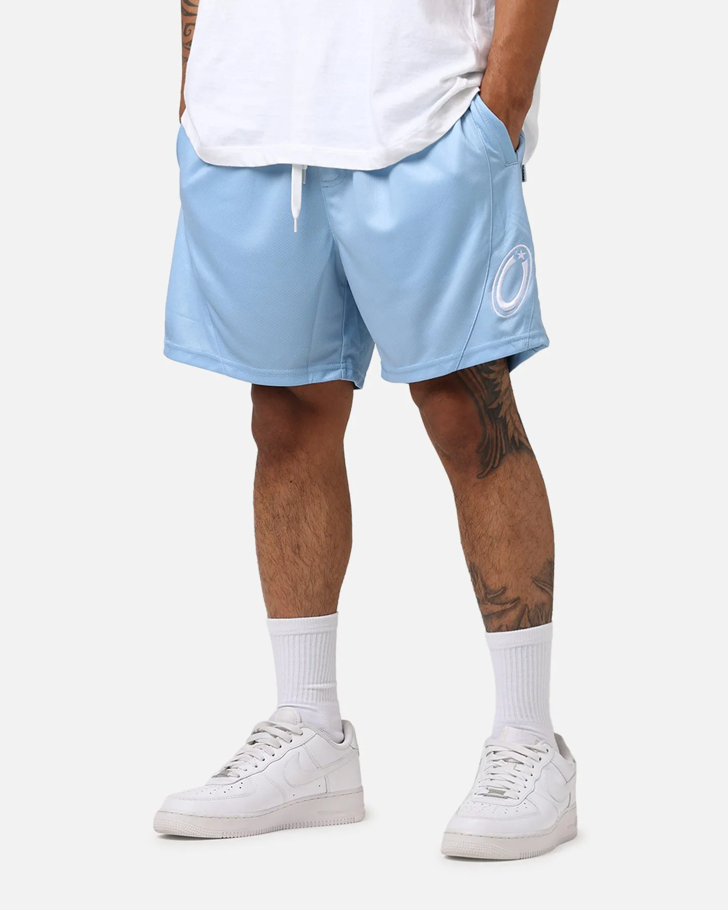 Carré C-Star Mesh Basketball Shorts Light Blue