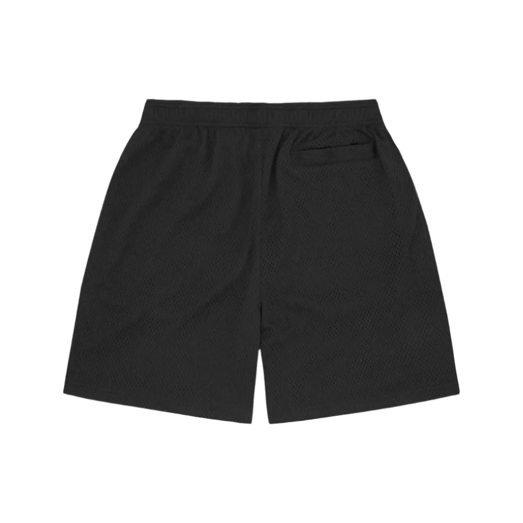 Corteiz RulesTheWorld Mesh Shorts Black