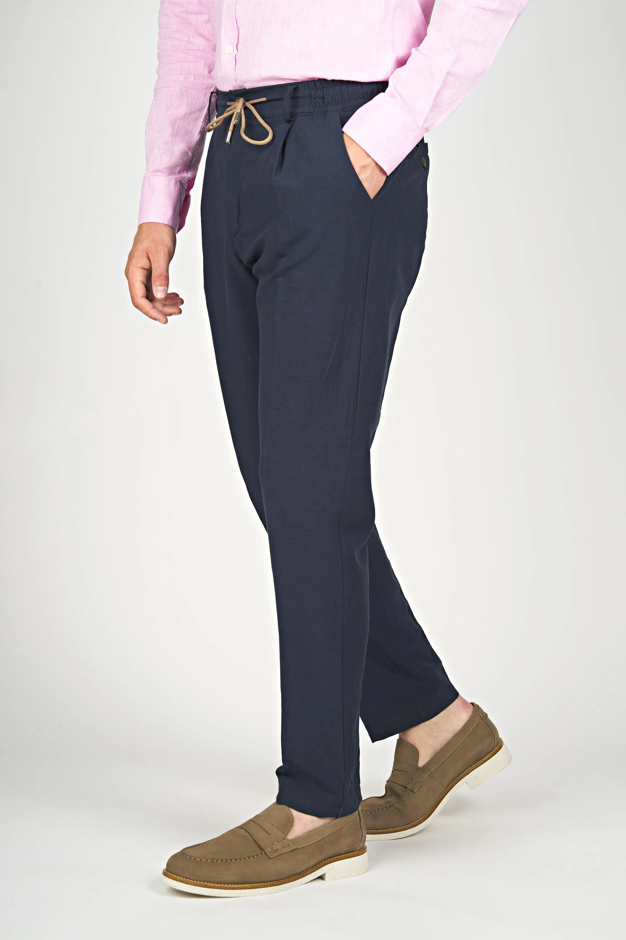 Cotton & Linen Drawstring ZMART Trousers