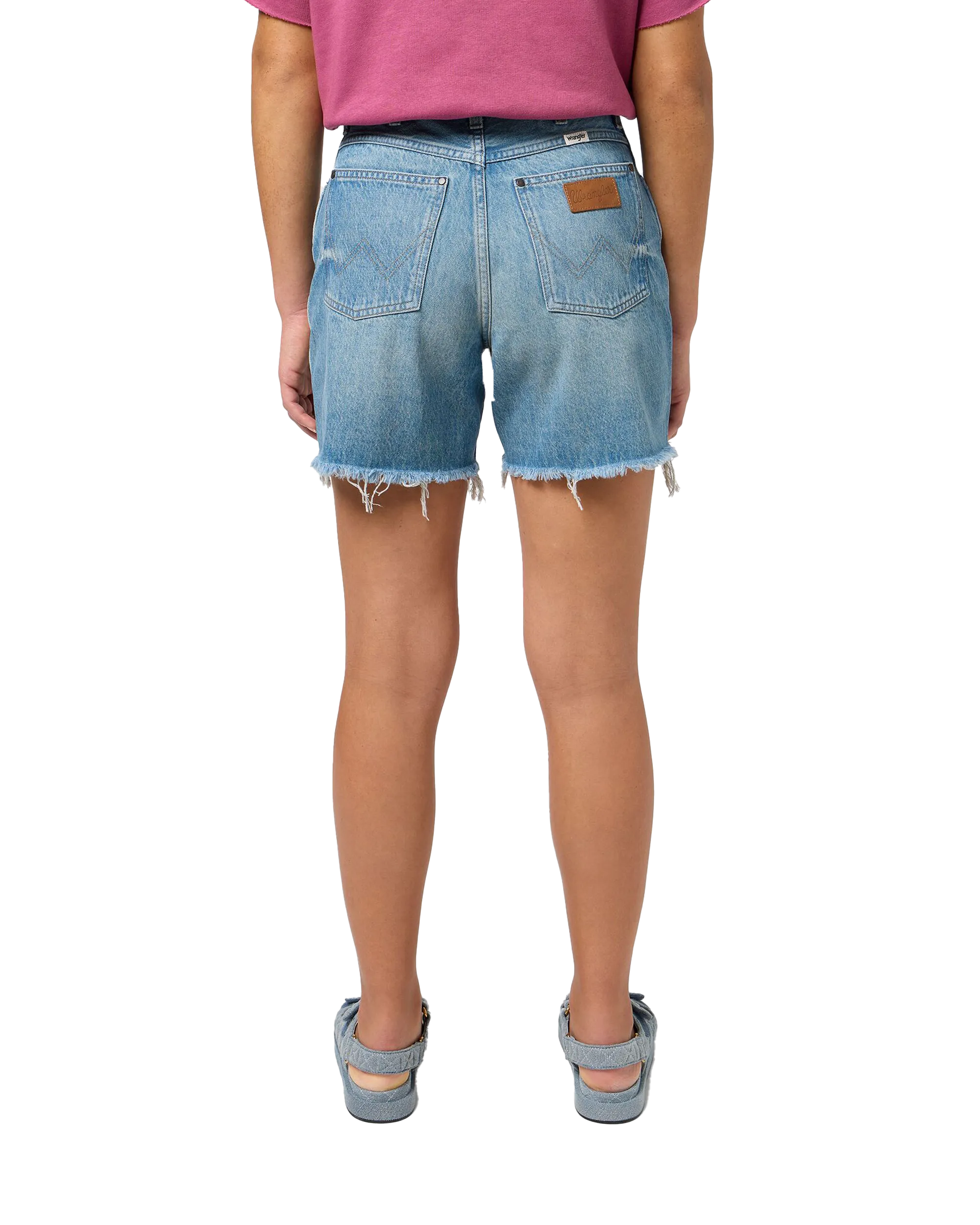 Cowboy Denim Shorts in Leaving Town