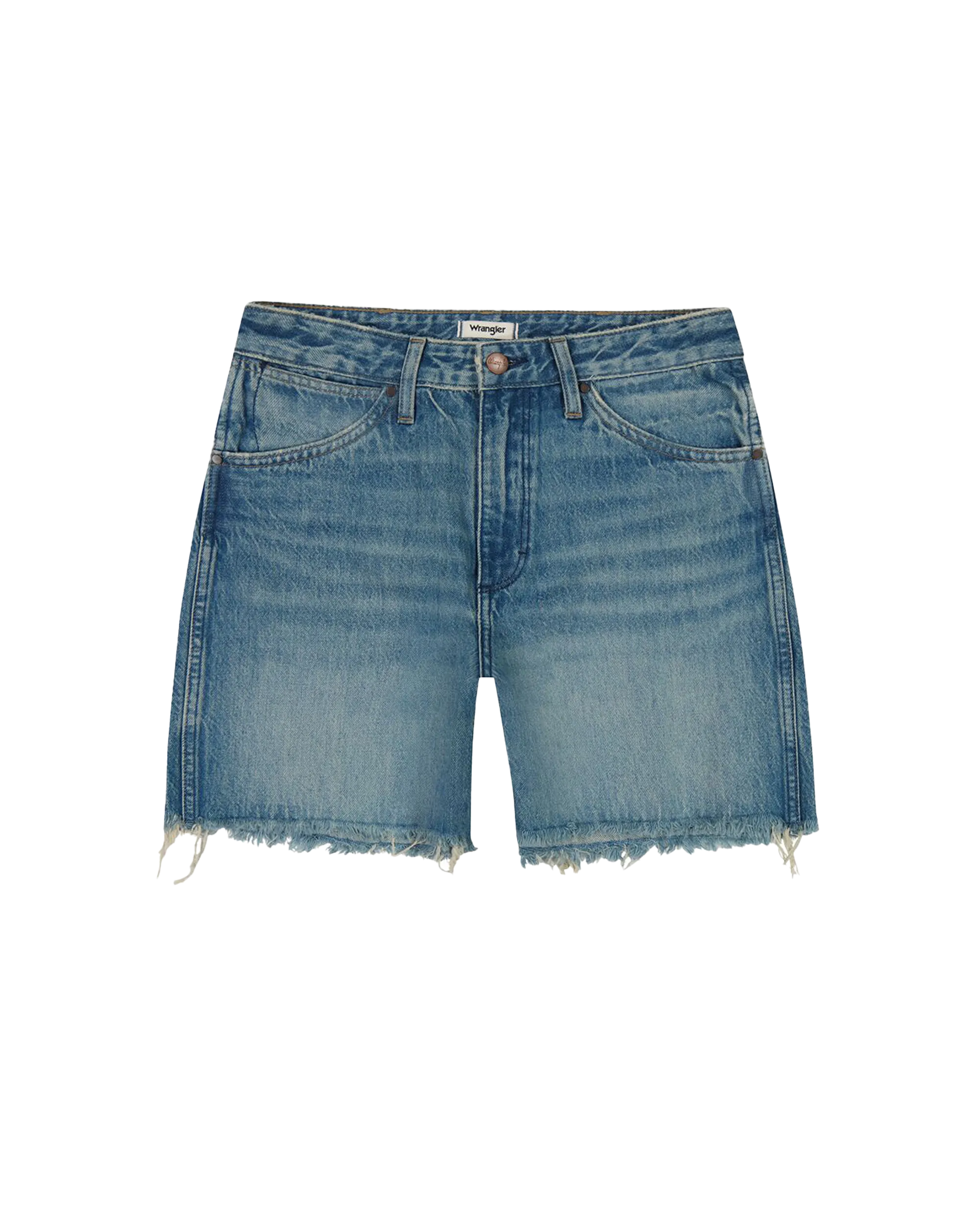 Cowboy Denim Shorts in Leaving Town