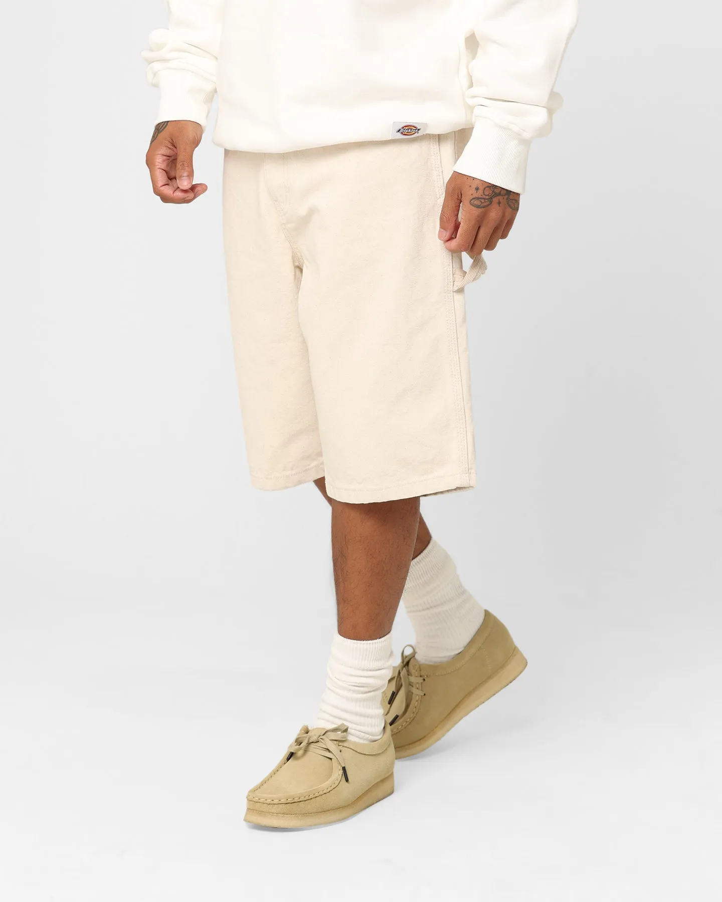 Dickies DX200 Canvas Shorts Natural