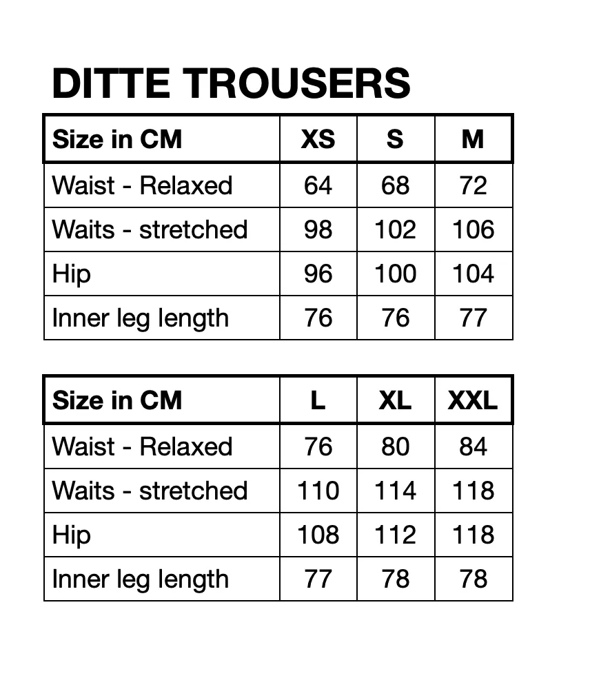 Ditte Trousers - Blue