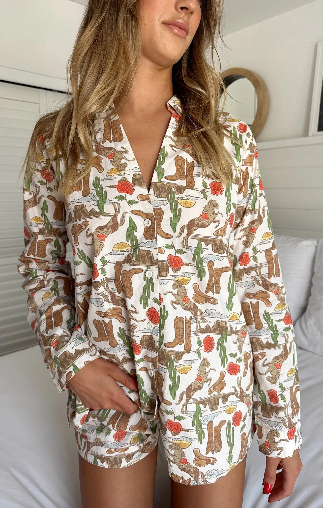 Early Riser PJ Set ~ Rodeo Escape