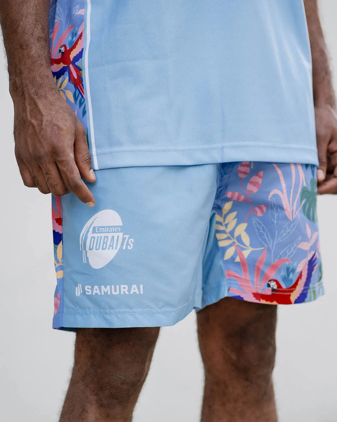 ED7:R1 - Mens Rainforest Short - Sky Blue