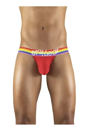 ErgoWear EW1118 MAX XV PRIDE Jockstrap Color Red