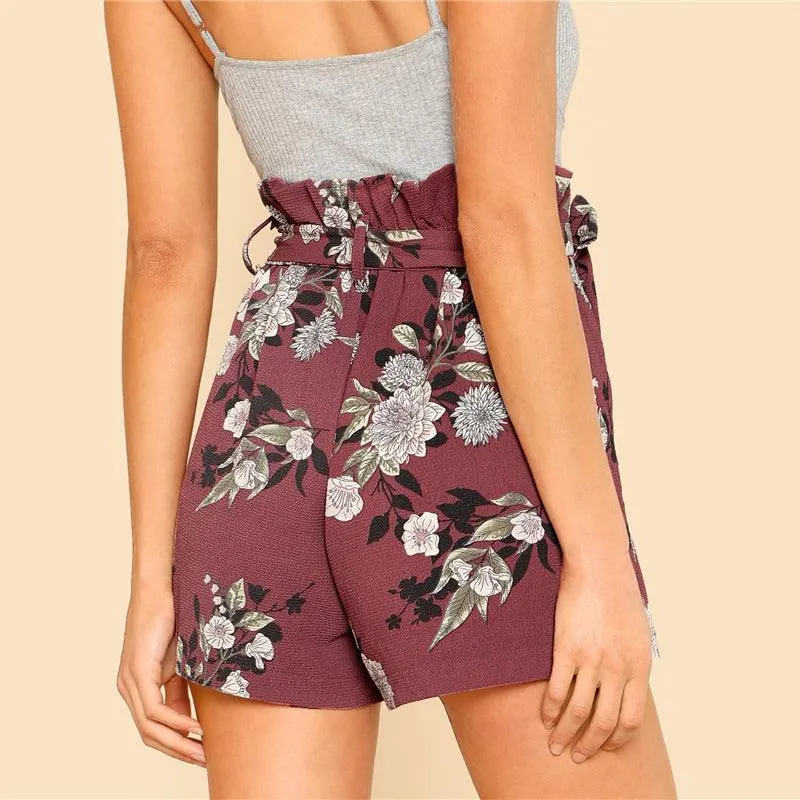 FAYE’S FLORAL BOUQUET SHORTS