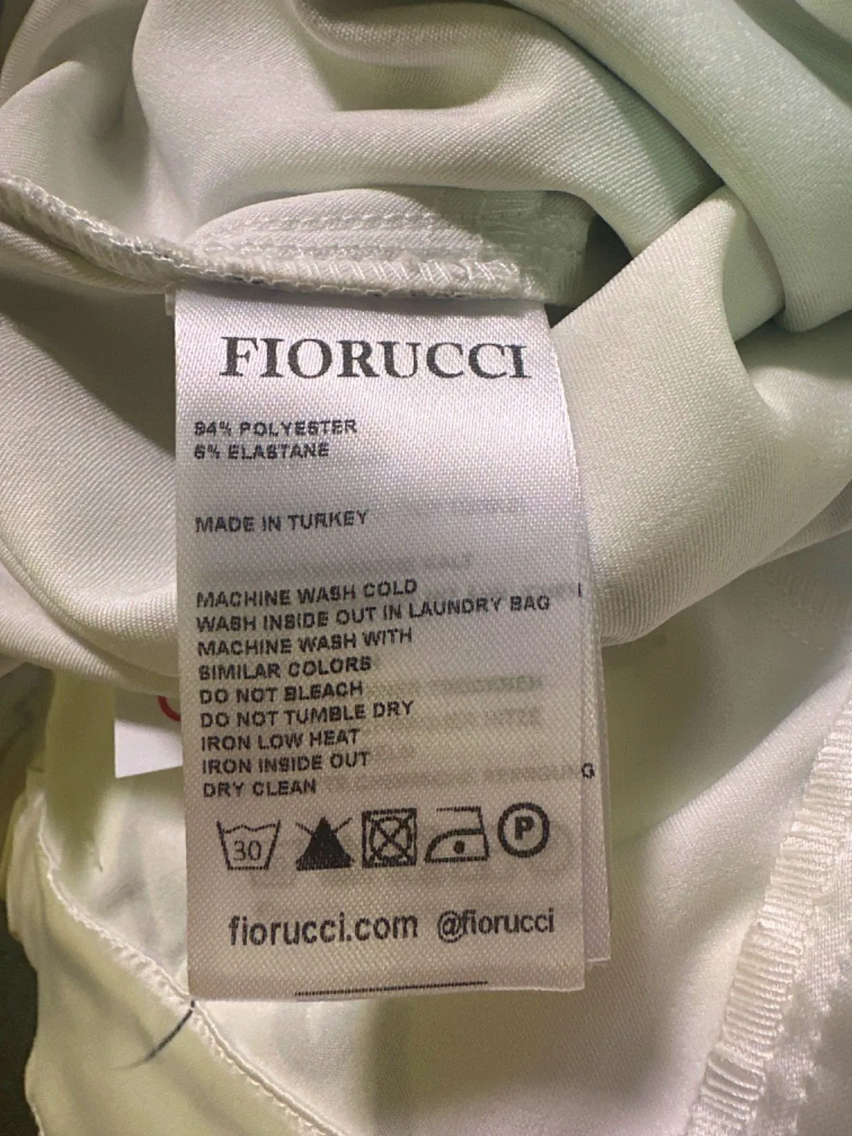 Fiorucci White Printed Trousers UK S