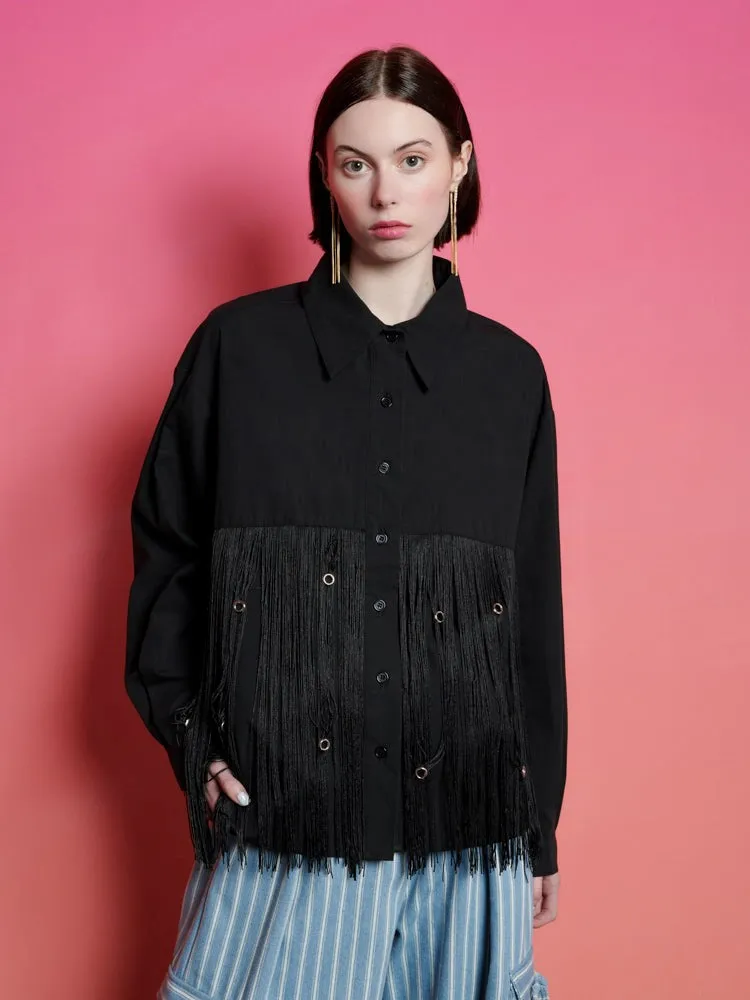 Frida Fringe Shirt