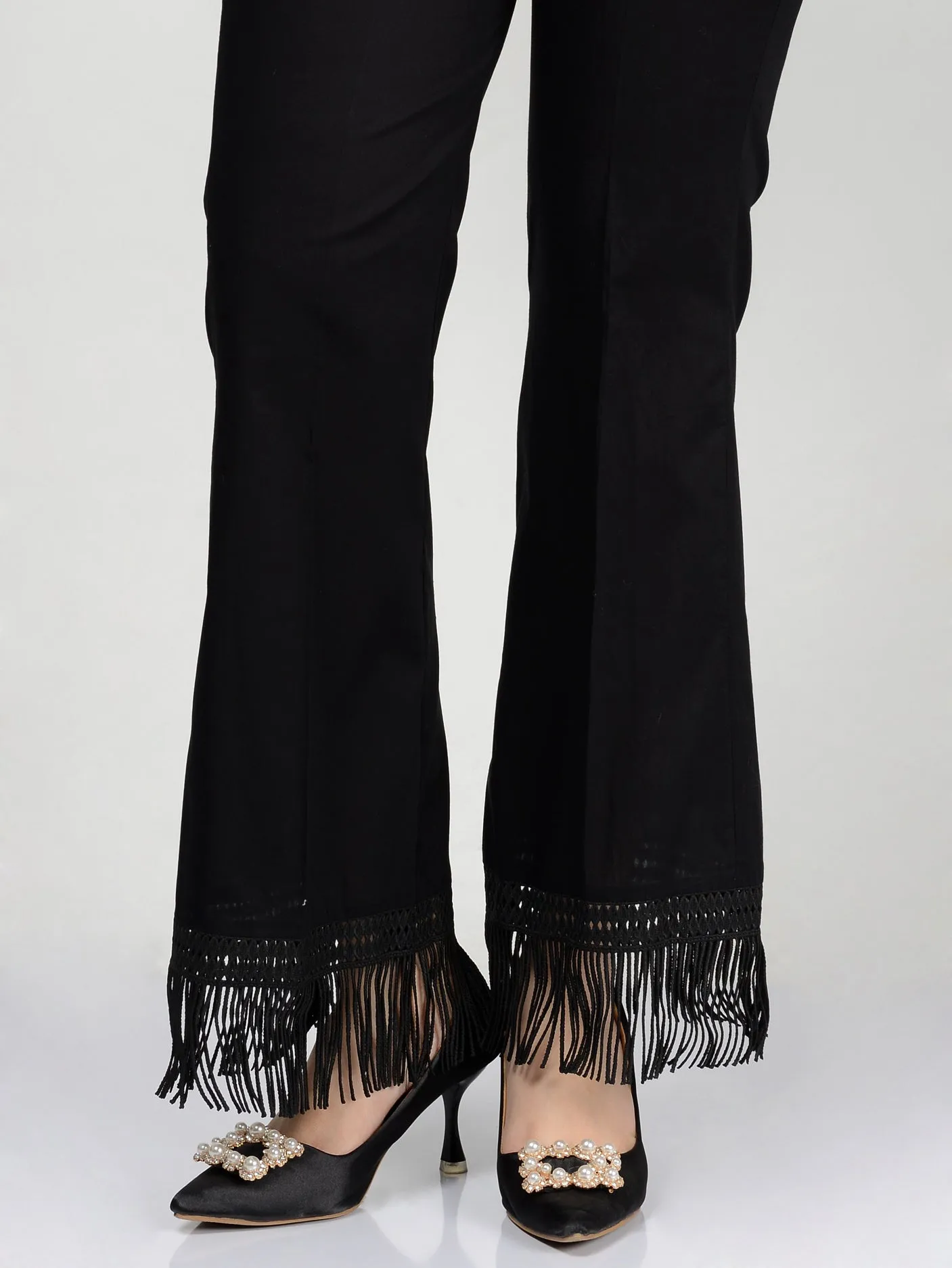 Fringe Bootcut Pants