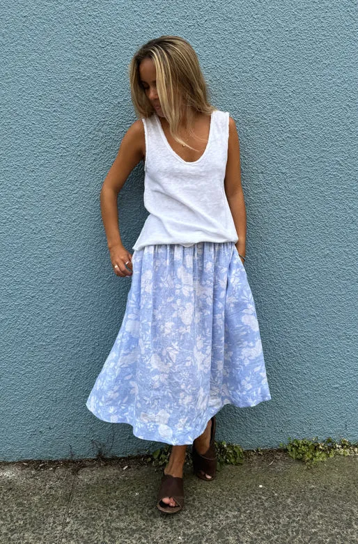 Frockk Lola Skirt in Cloud