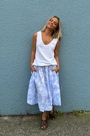 Frockk Lola Skirt in Cloud