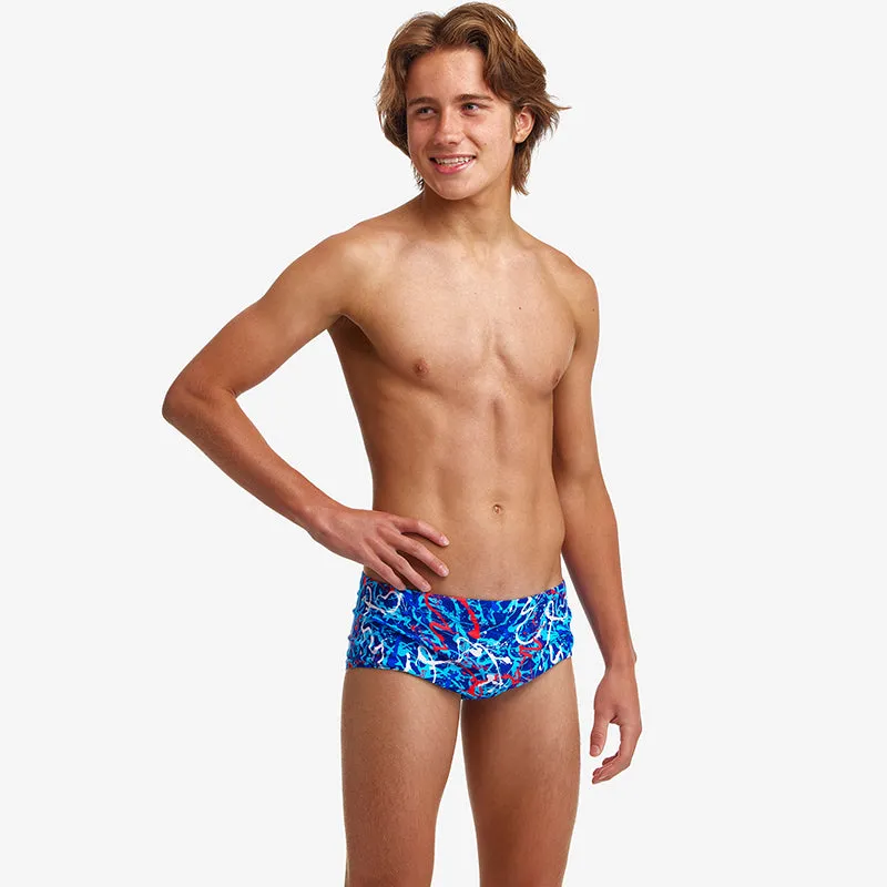 Funky Trunks - Mr Squiggle - Boys Sidewinder Trunks