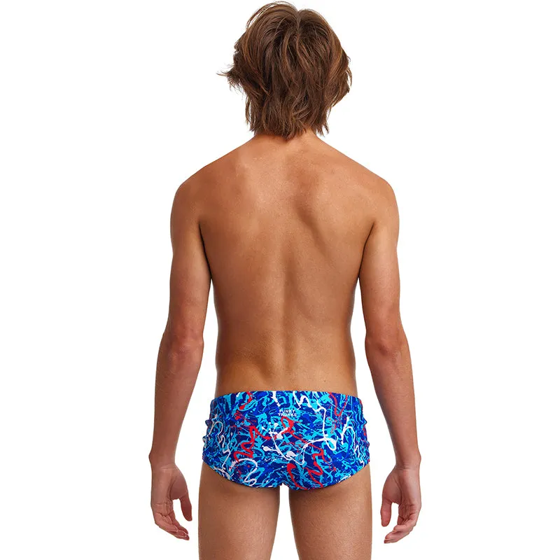 Funky Trunks - Mr Squiggle - Boys Sidewinder Trunks