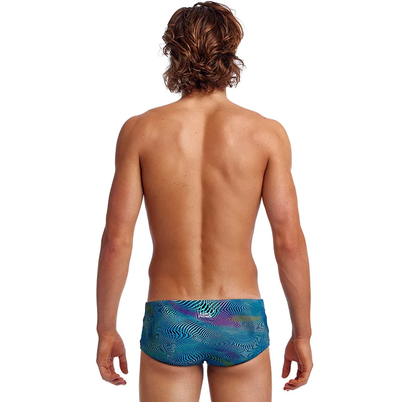 Funky Trunks - Wires Crossed - Mens Sidewinder Trunks