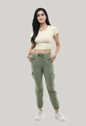 Gladly Women's Solid beautifull Jogger Trousers for women and Girls