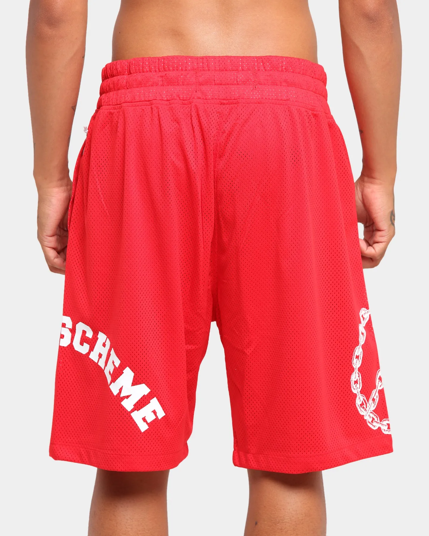 Grand Scheme Peace Court Shorts Yellow