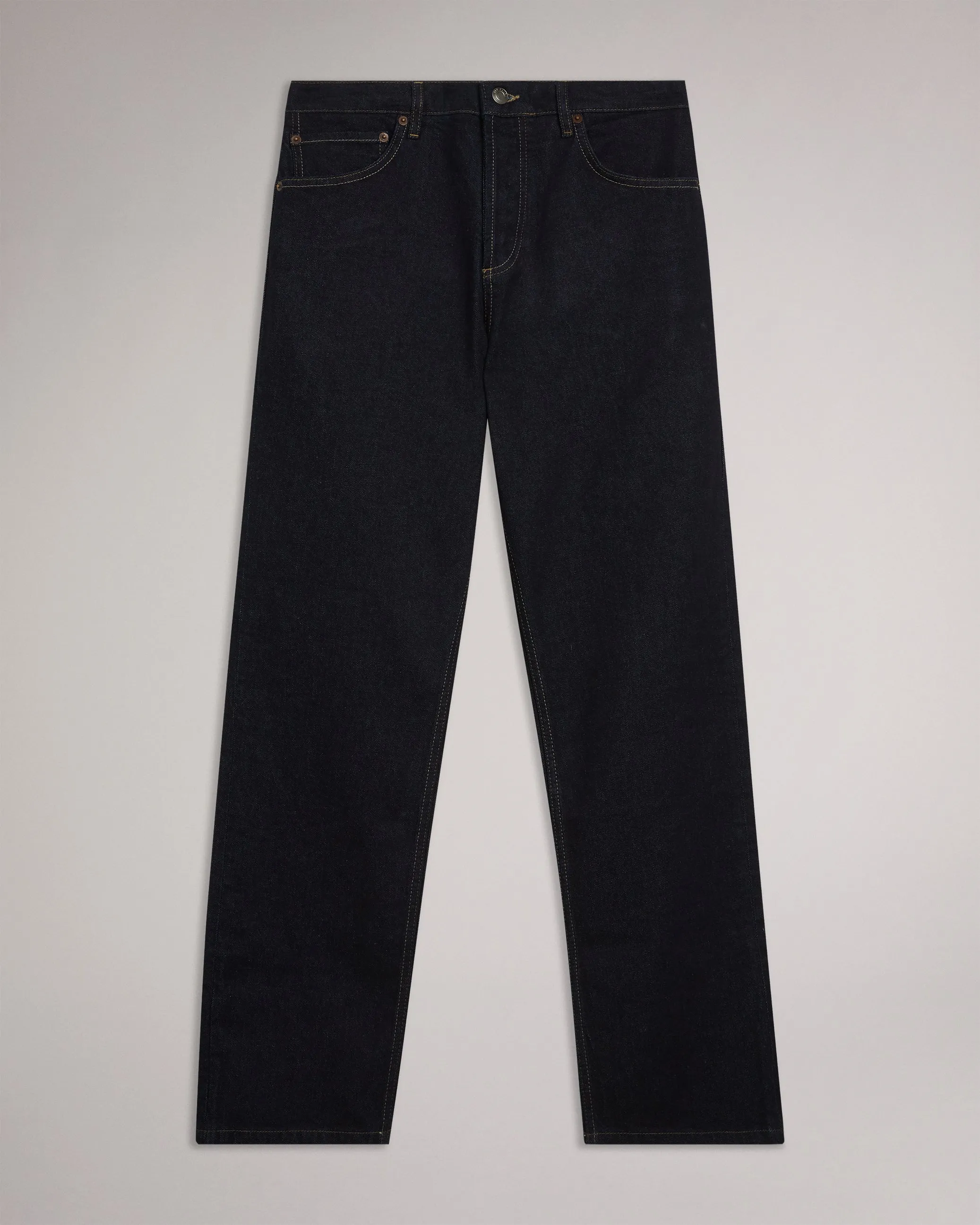 Joeyy Straight Leg Stretch Jeans Dk-Blue