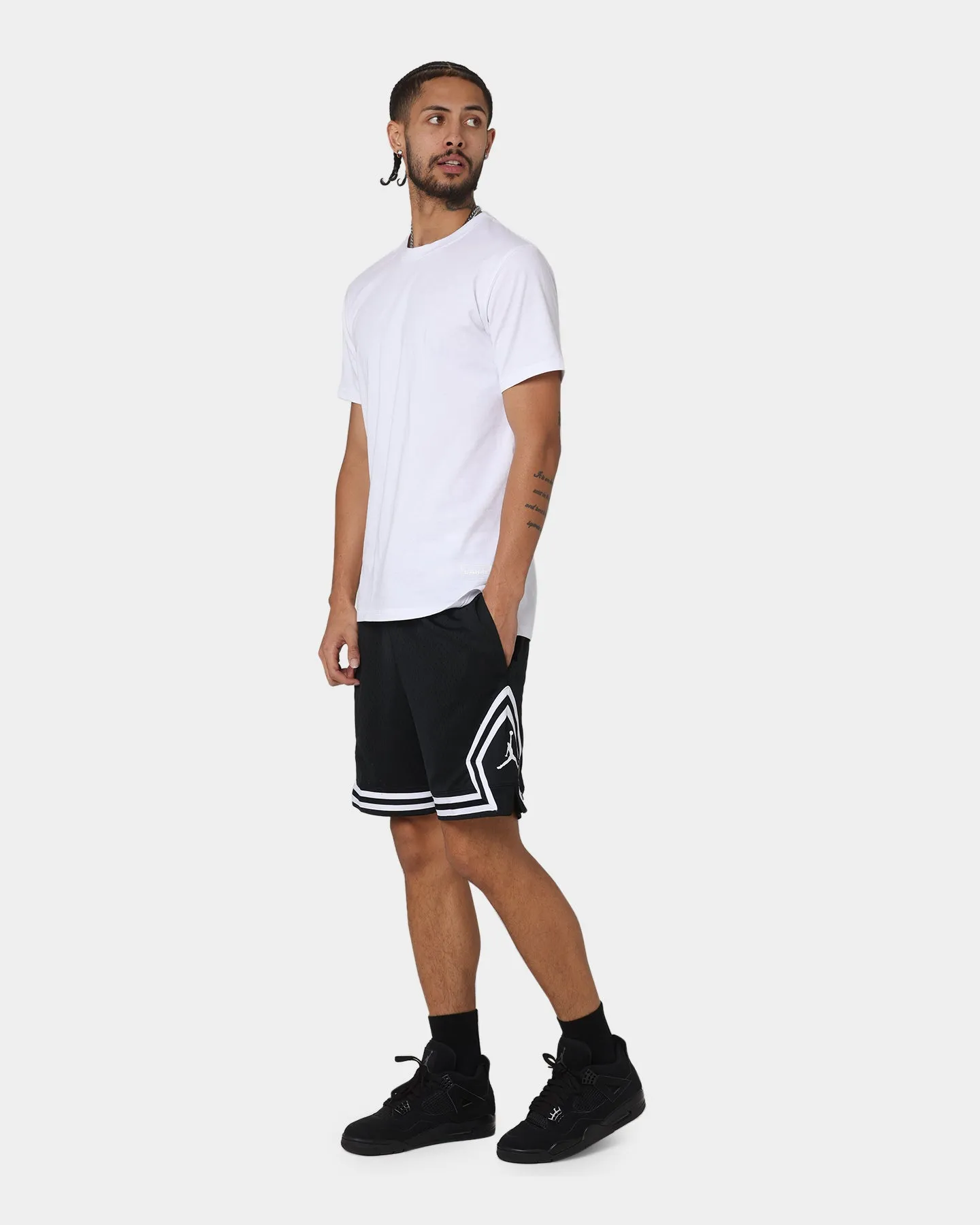 Jordan Dri-FIT Sport Diamond Shorts Black/White