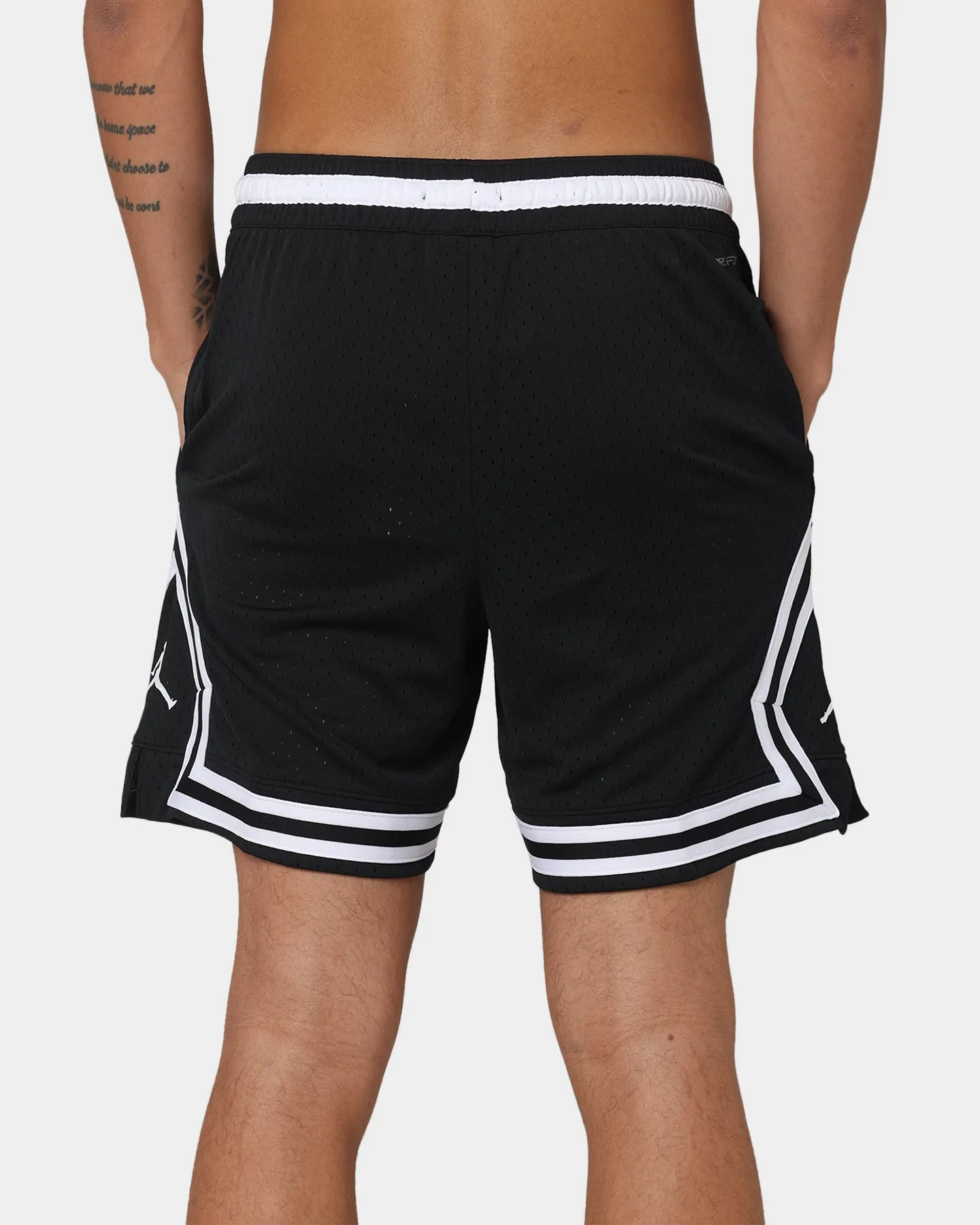 Jordan Dri-FIT Sport Diamond Shorts Black/White