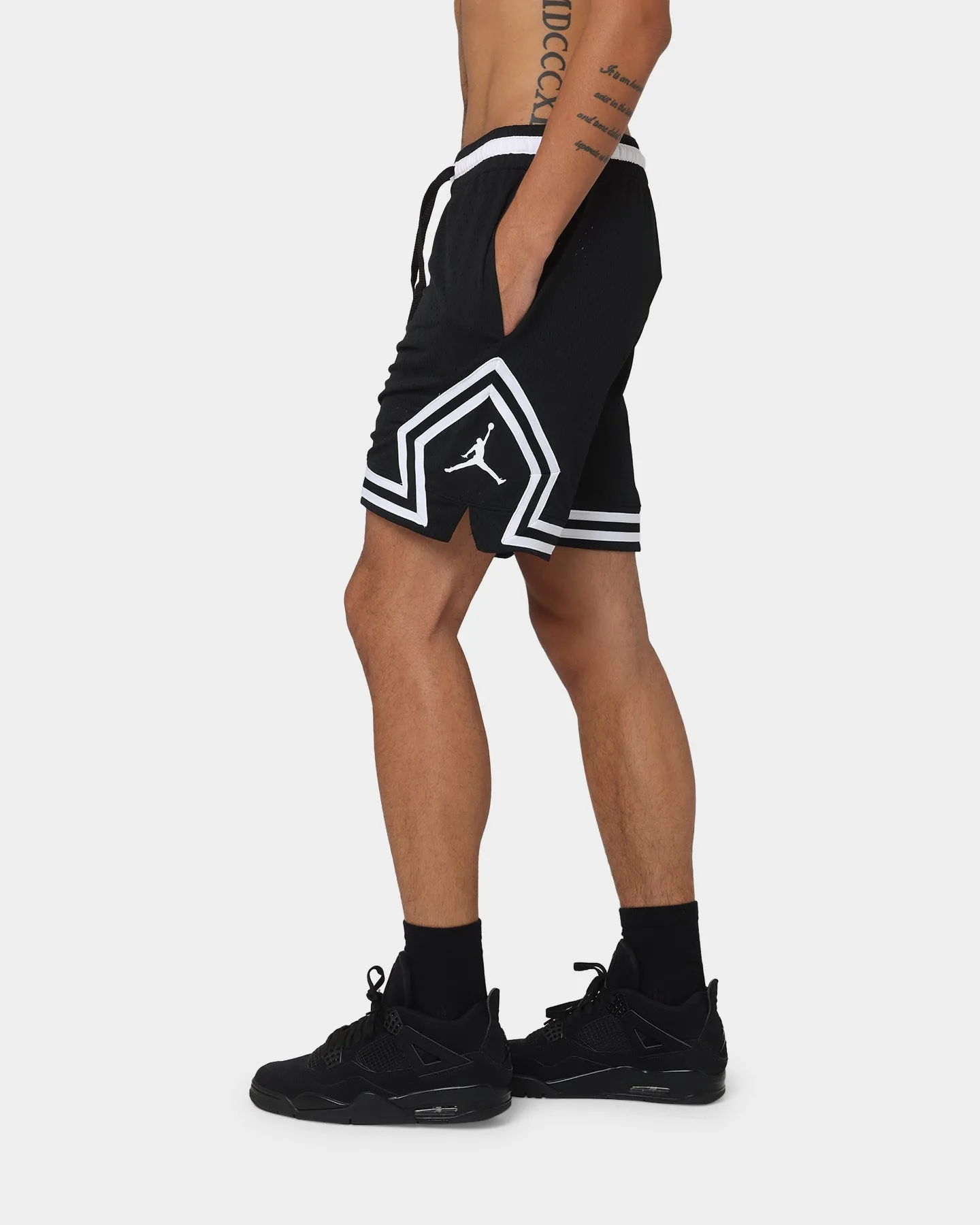 Jordan Dri-FIT Sport Diamond Shorts Black/White