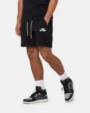 Jordan Jumpman Fleece Shorts Black/White