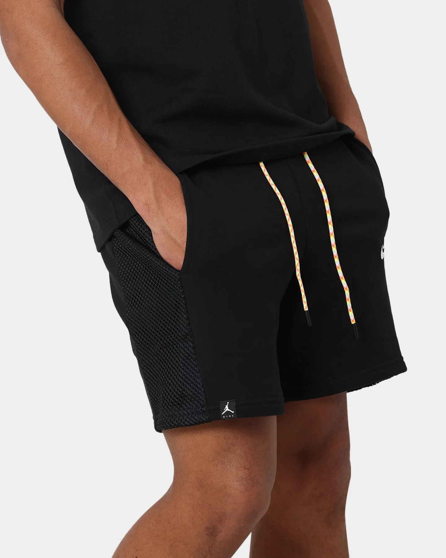 Jordan Jumpman Fleece Shorts Black/White