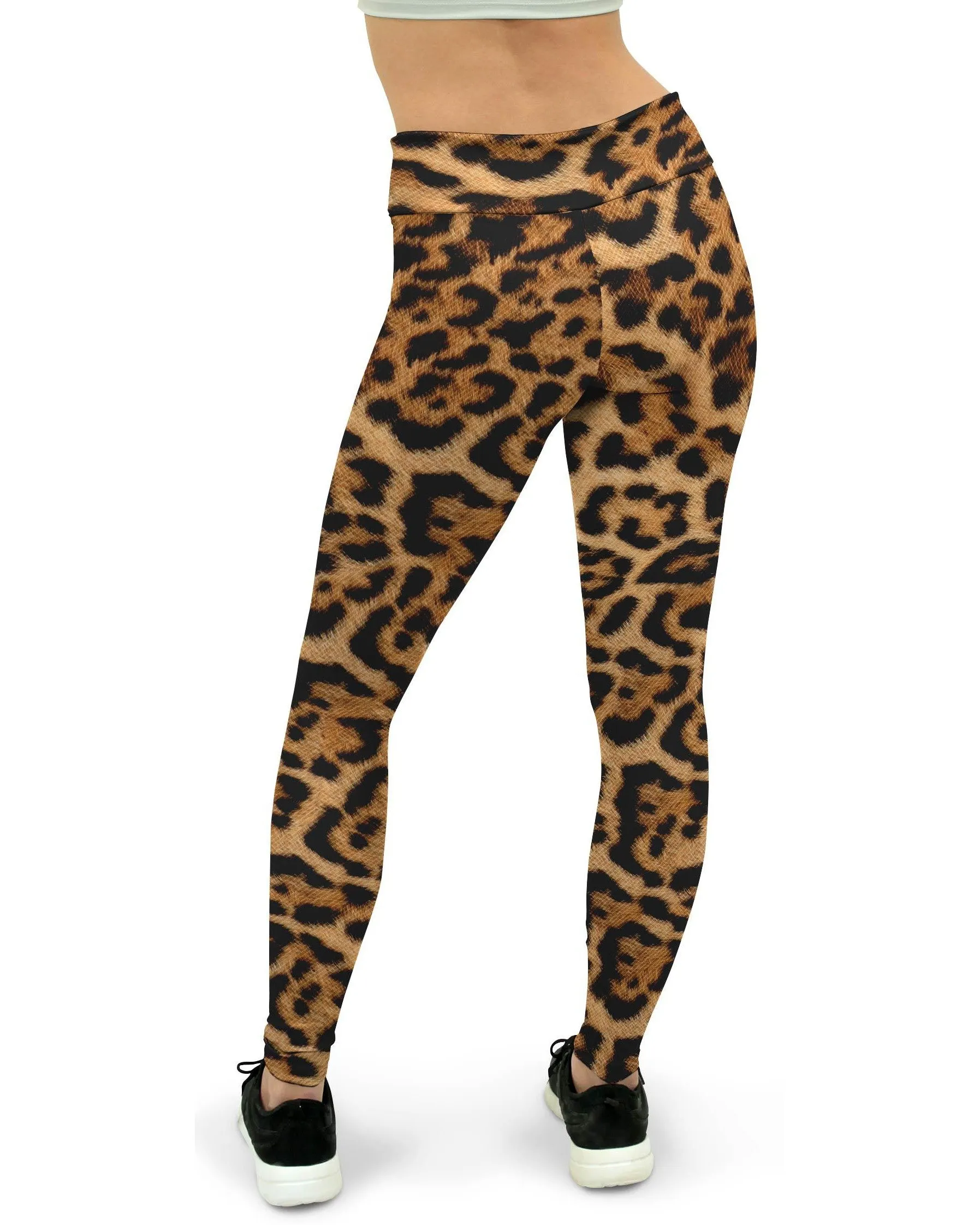 Leopard Skin Yoga Pants