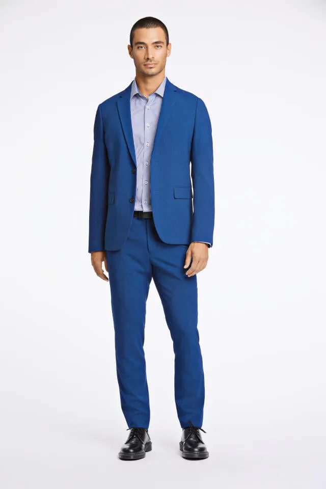 Lindbergh Plain Suit Slim Fit | Blue