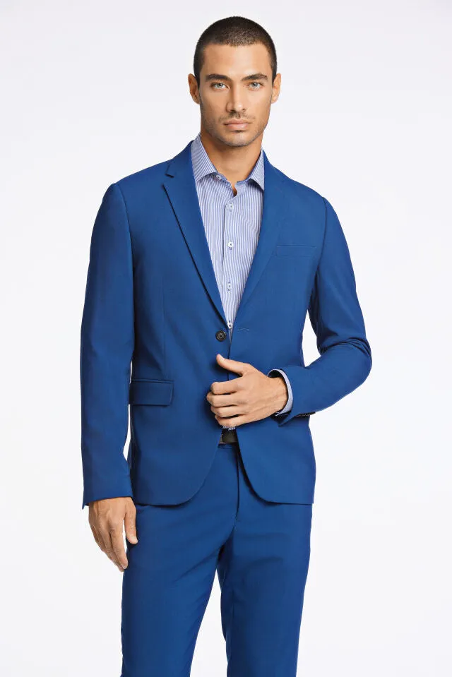 Lindbergh Plain Suit Slim Fit | Blue