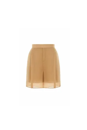 Linen Taffeta Shorts