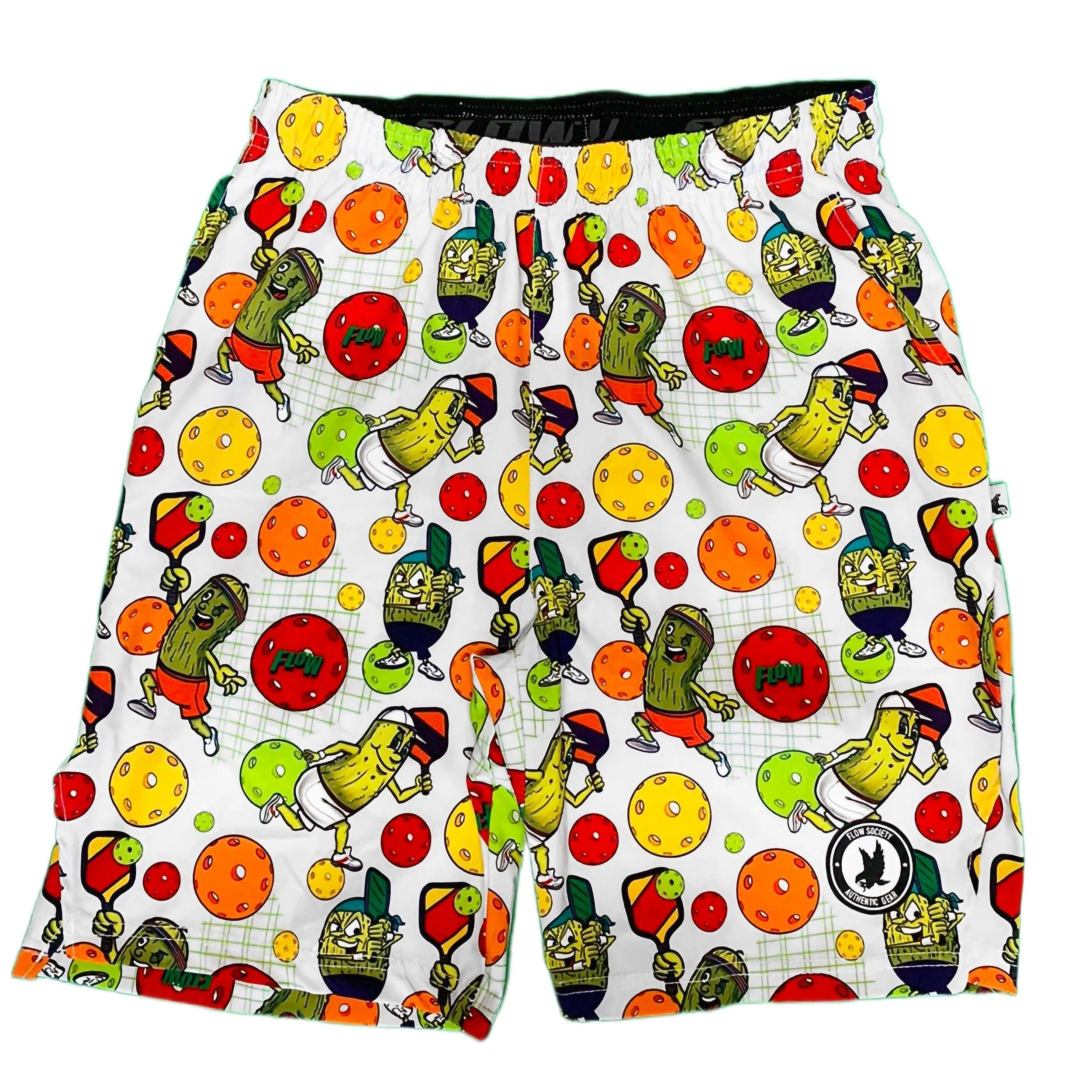 Mens Pickleball Flow Short 7" White