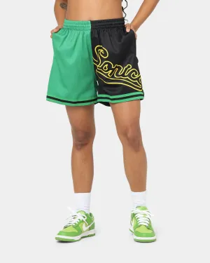 Mitchell & Ness Women's Seattle Supersonics Big Face 5.0 Shorts Black