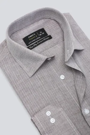 Multicolor Herringbone Textured Formal Shirt