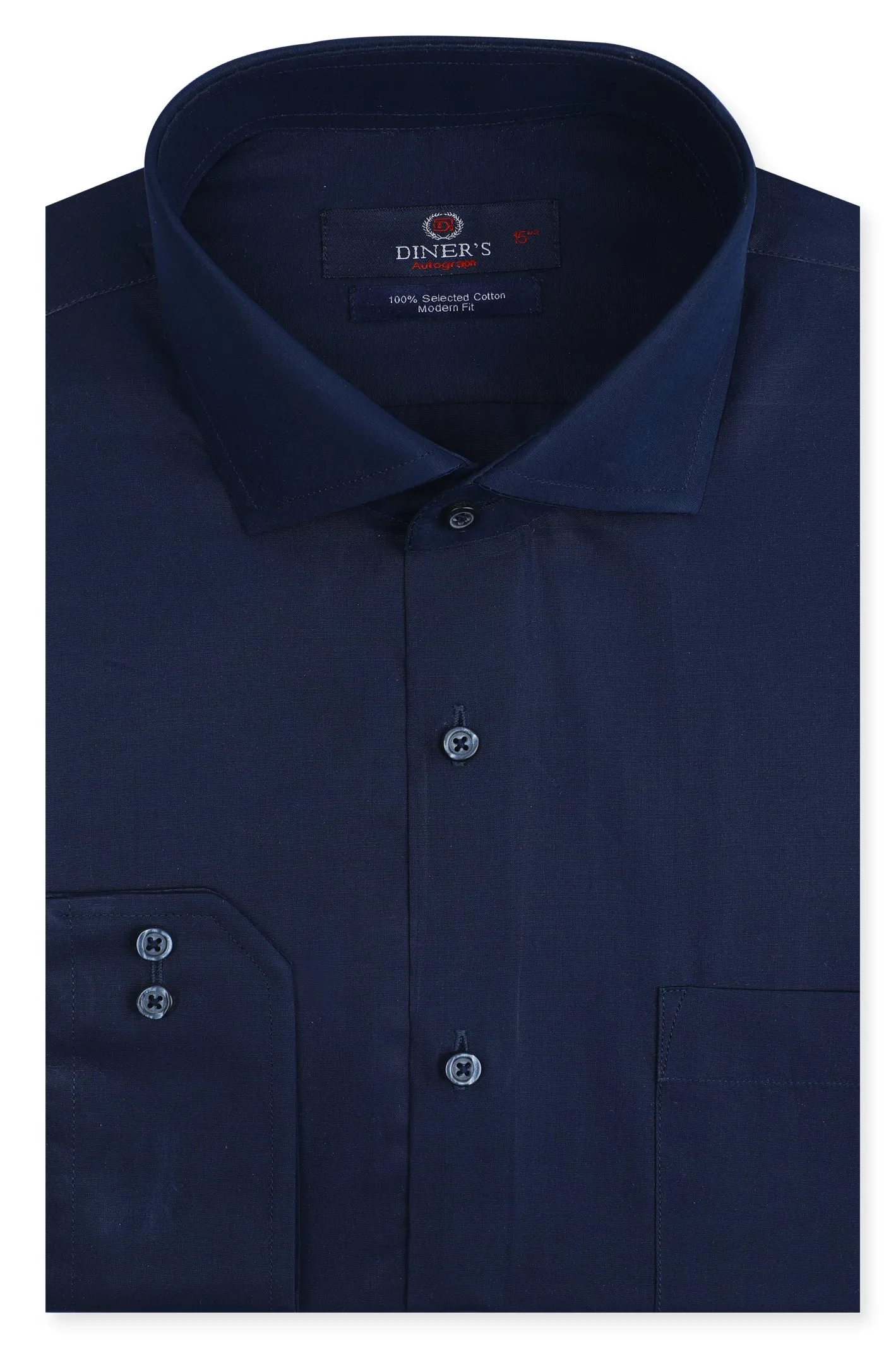 Navy Blue Formal Autograph Shirt