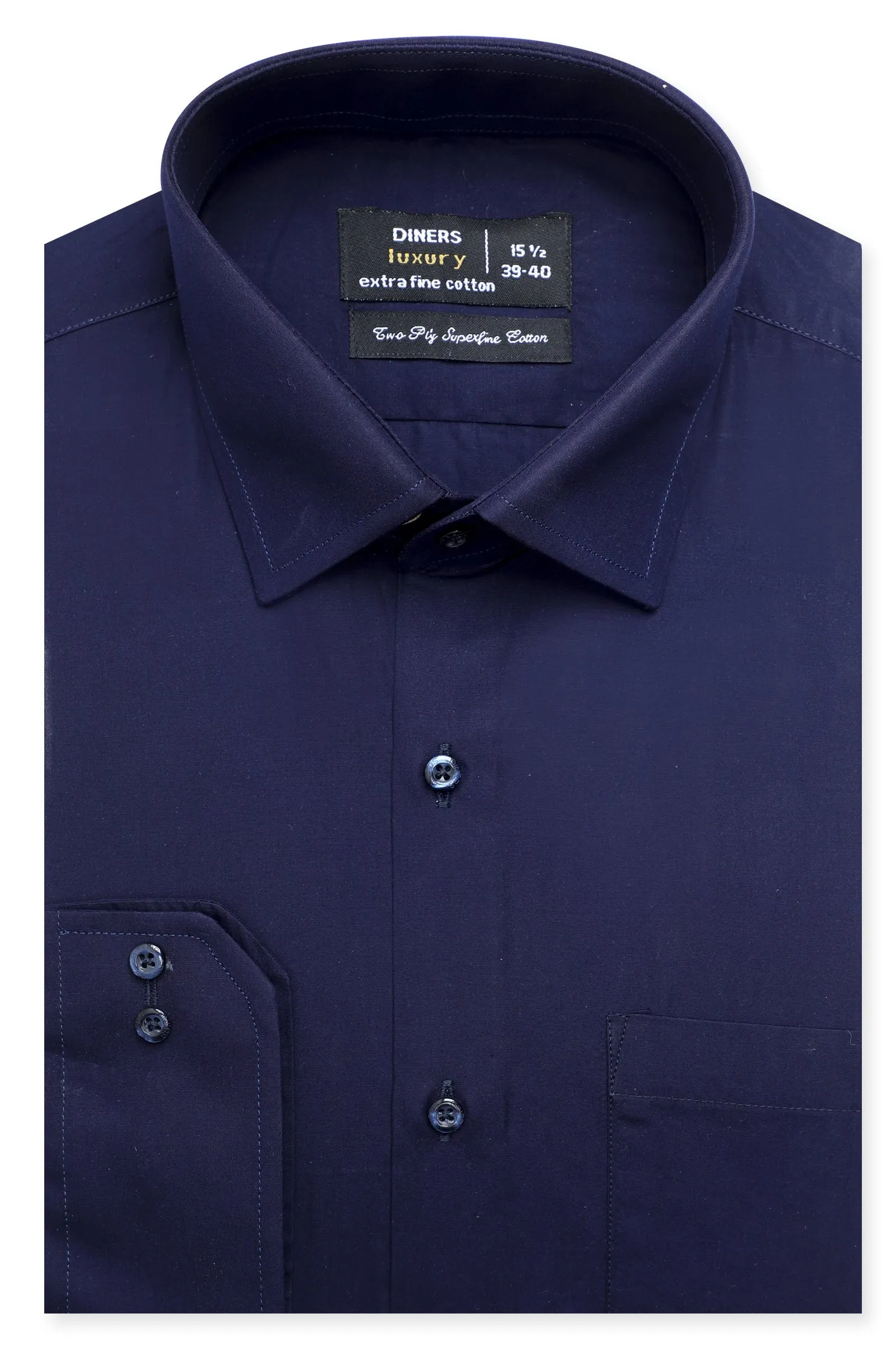 Navy Blue Formal Shirt