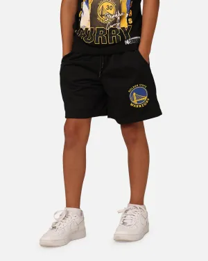 NBA Kids' Golden State Warriors Team Mesh Shorts Black