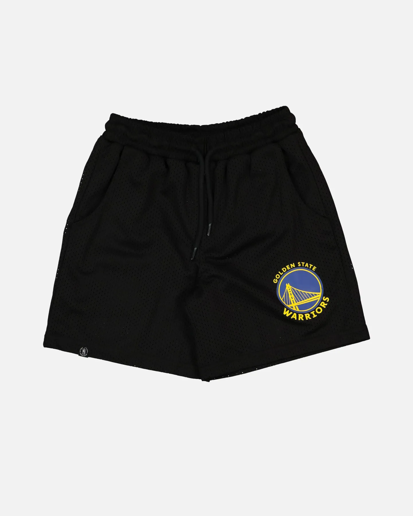 NBA Kids' Golden State Warriors Team Mesh Shorts Black