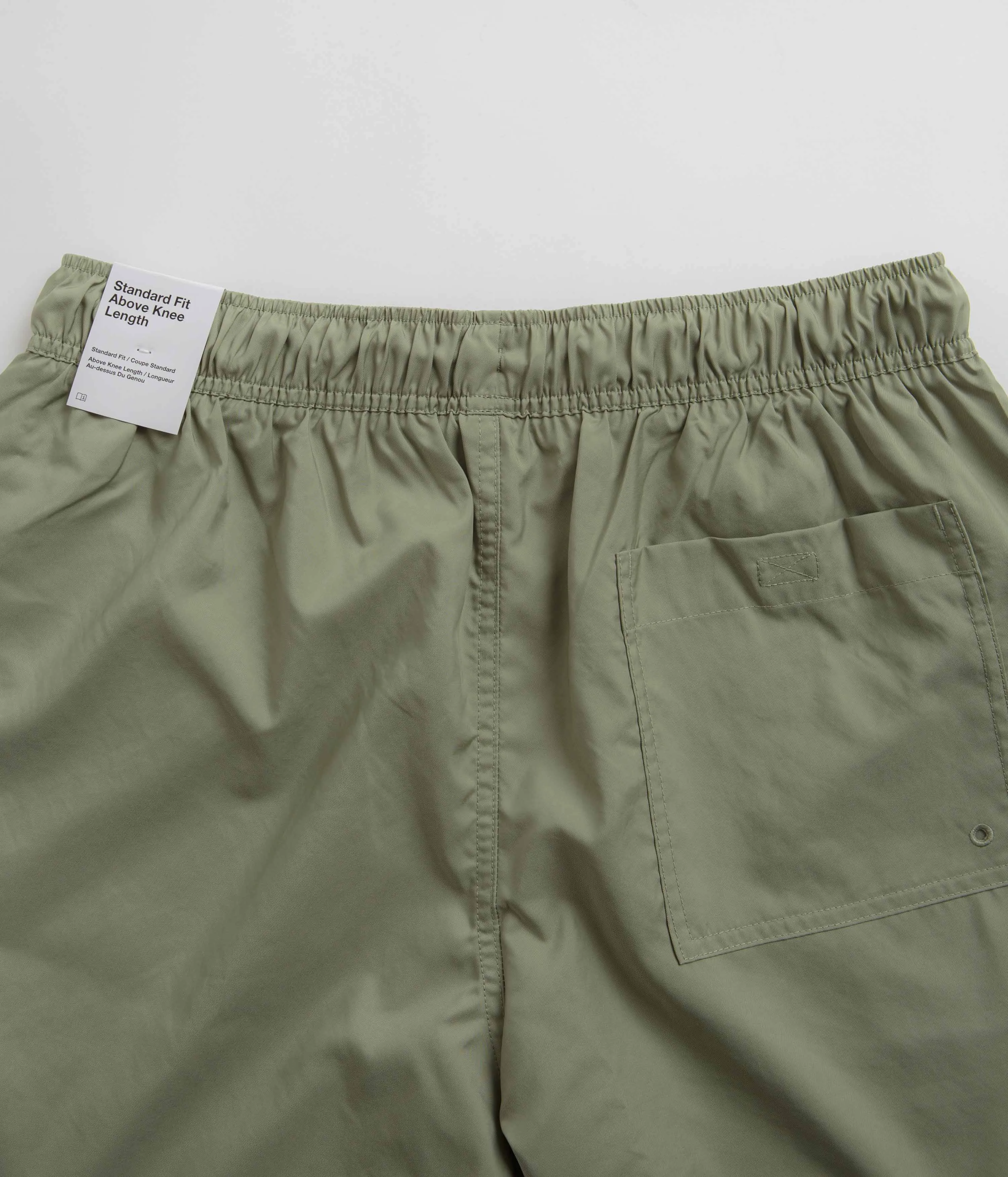 Nike Club Flow Shorts - Oil Green / White / White