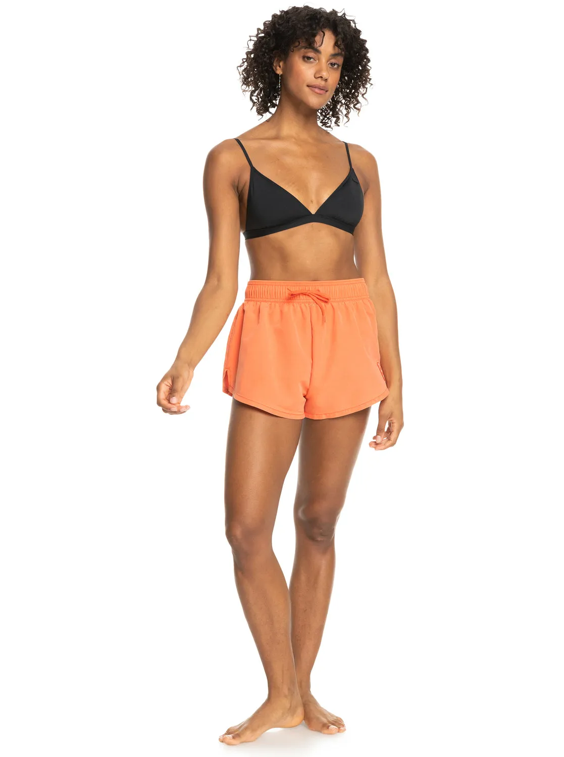 No Bad Waves Board Shorts - Tigerlily