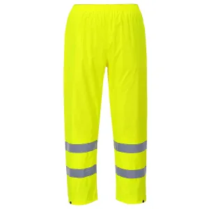 ORANGE / YELLOW HI VIS WATERPROOF TROUSERS