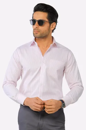 Pink Bengal Stripe Formal Shirt