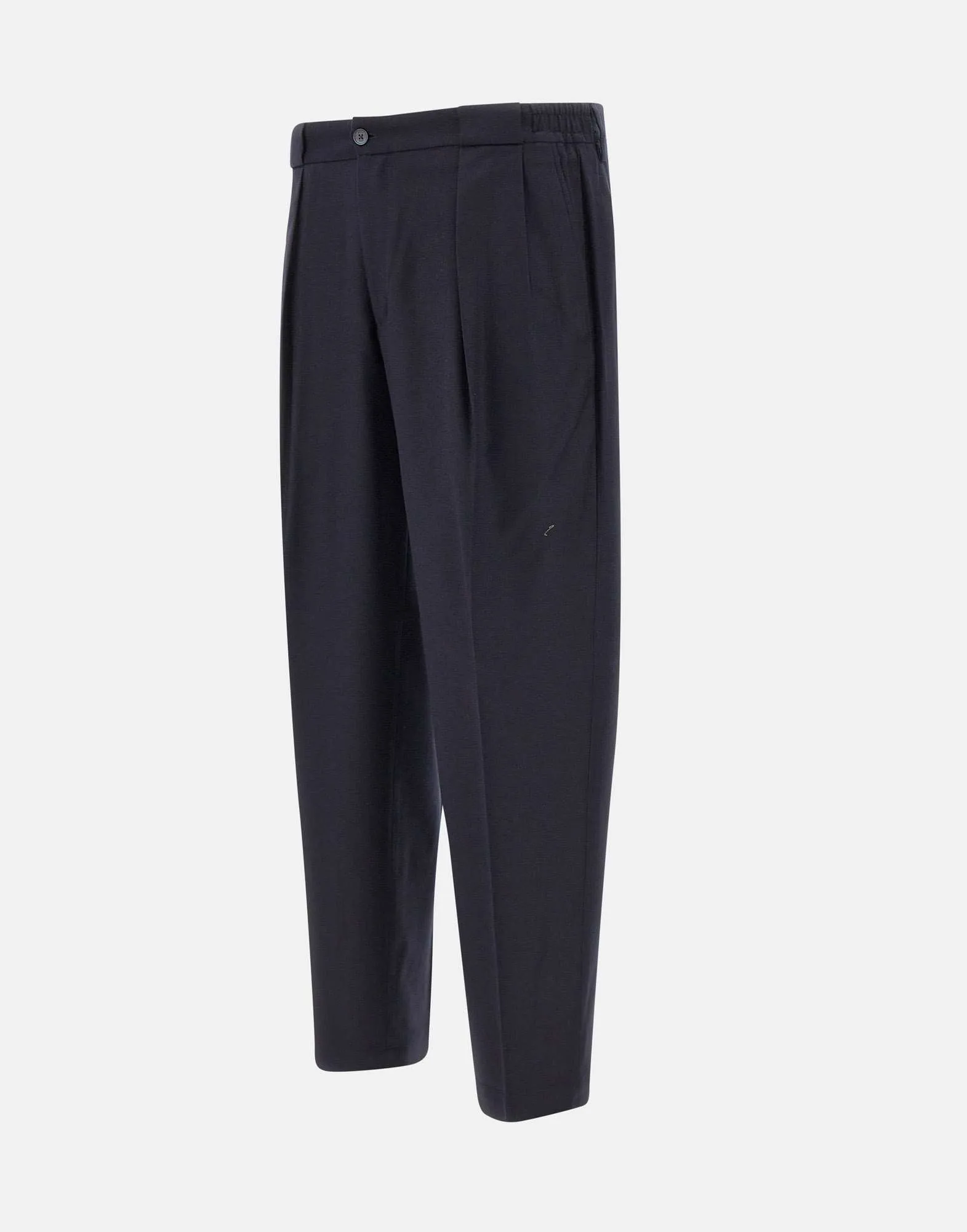 PortobelloS Navy Wool Trousers