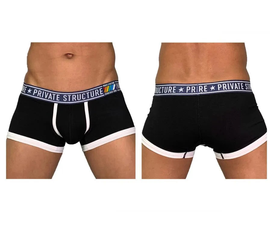 Private Structure EPUY4020 Pride Trunks Color Leather Black